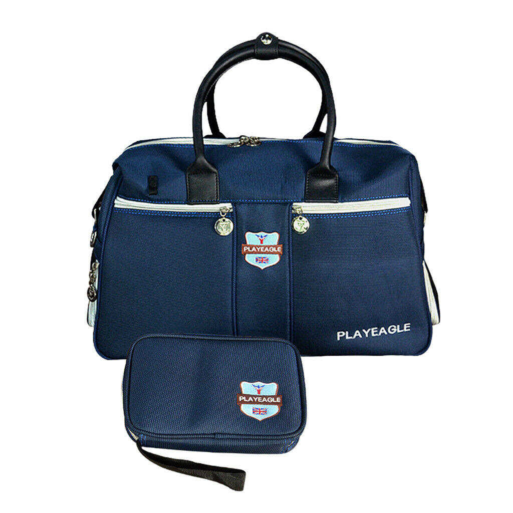 Nylon Golf Boston Bag & Pouch Duffle Travel Gym Luggage Holdall Bag Handbag