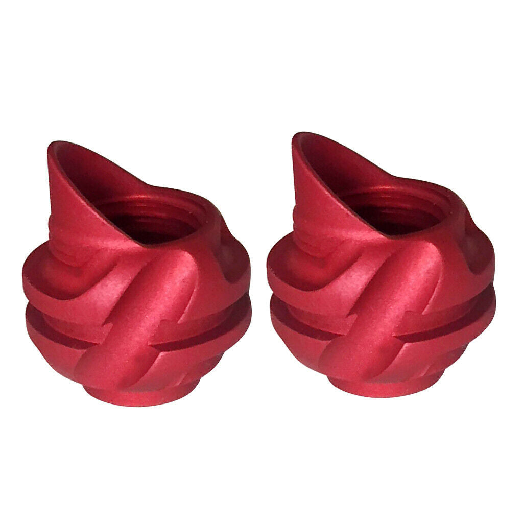 2pieces Aluminium Alloy Peep Sight 1/4" For