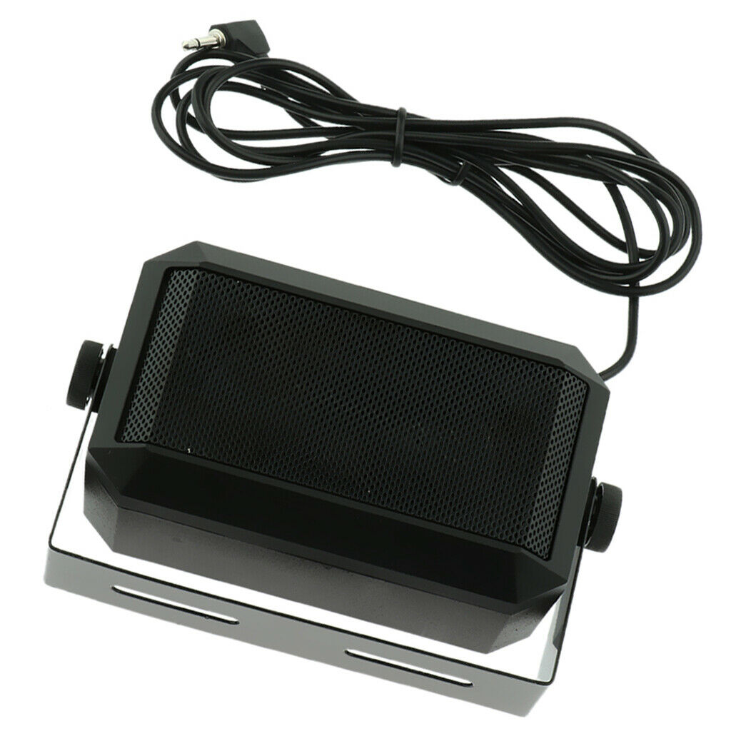 Car Radio External Speaker Mobile Radio Loudpeaker with 3.5mm   Connector,