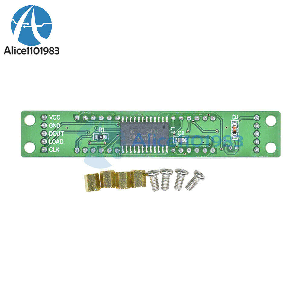2PCS MAX7219CWG  8-Digit  Digital Tube Display Control Module Red For arduino