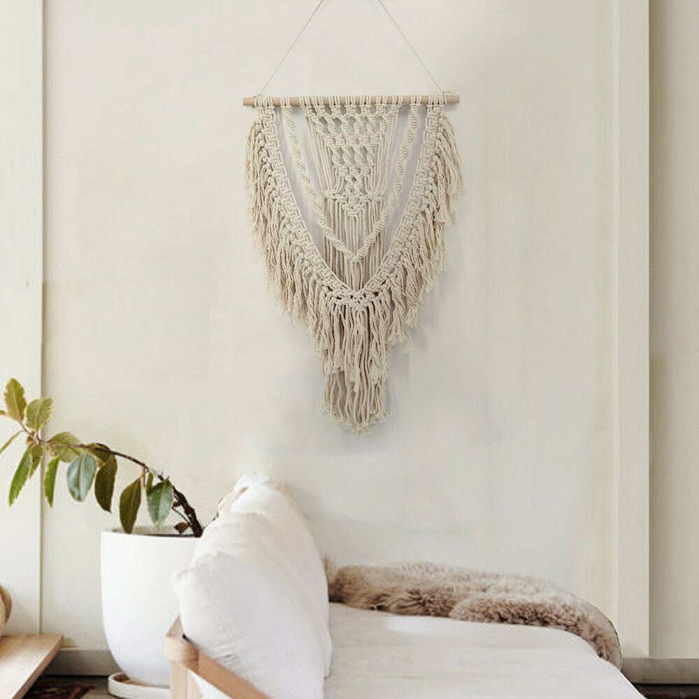 Handmade Macrame Wall Hanging- Woven Wall Art- Macrame Tapestry-Boho Wall Decor-