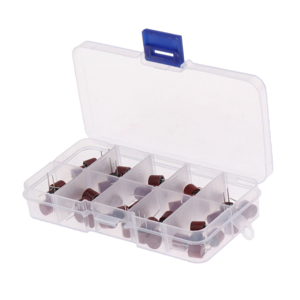 50Pcs MICRO FUSE TR5 250V Red Cylindrical/Round Fuse Assortment Kit