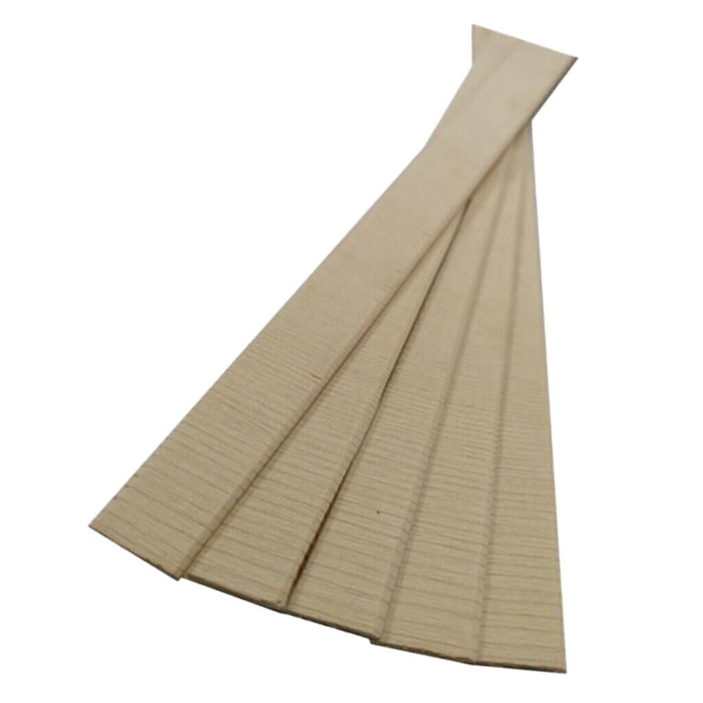 5 Guitar Strip Wooden Lining for Guitar Back Center Reinforcement
