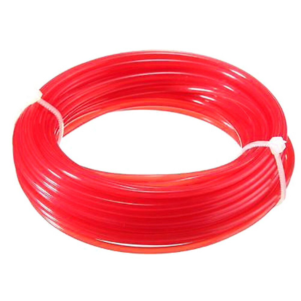 10m x 2mm strimmer line brushcutter grass trimmer nylon cord wire round striO*WF