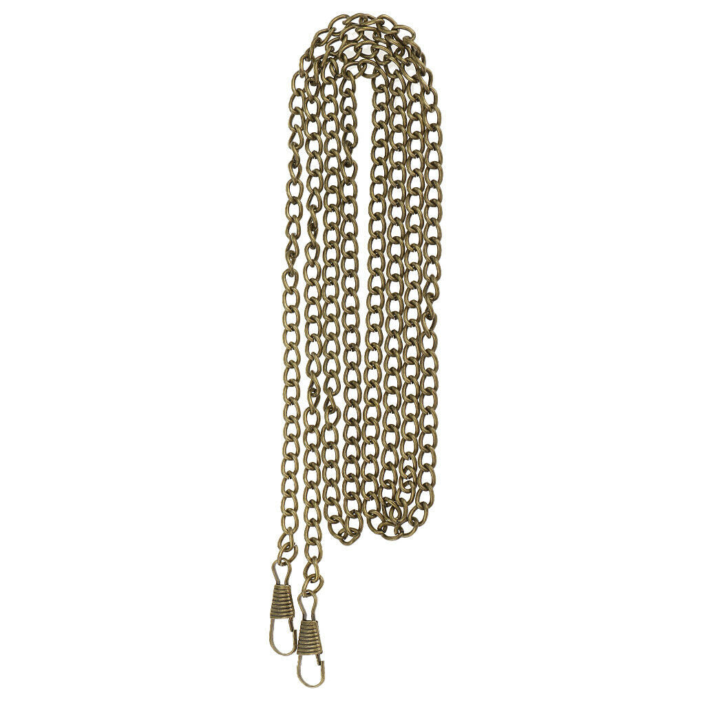 2Pcs Ladies Bag Chain Replacement Bag Strap for Crossbody Shoulder Bag 120cm
