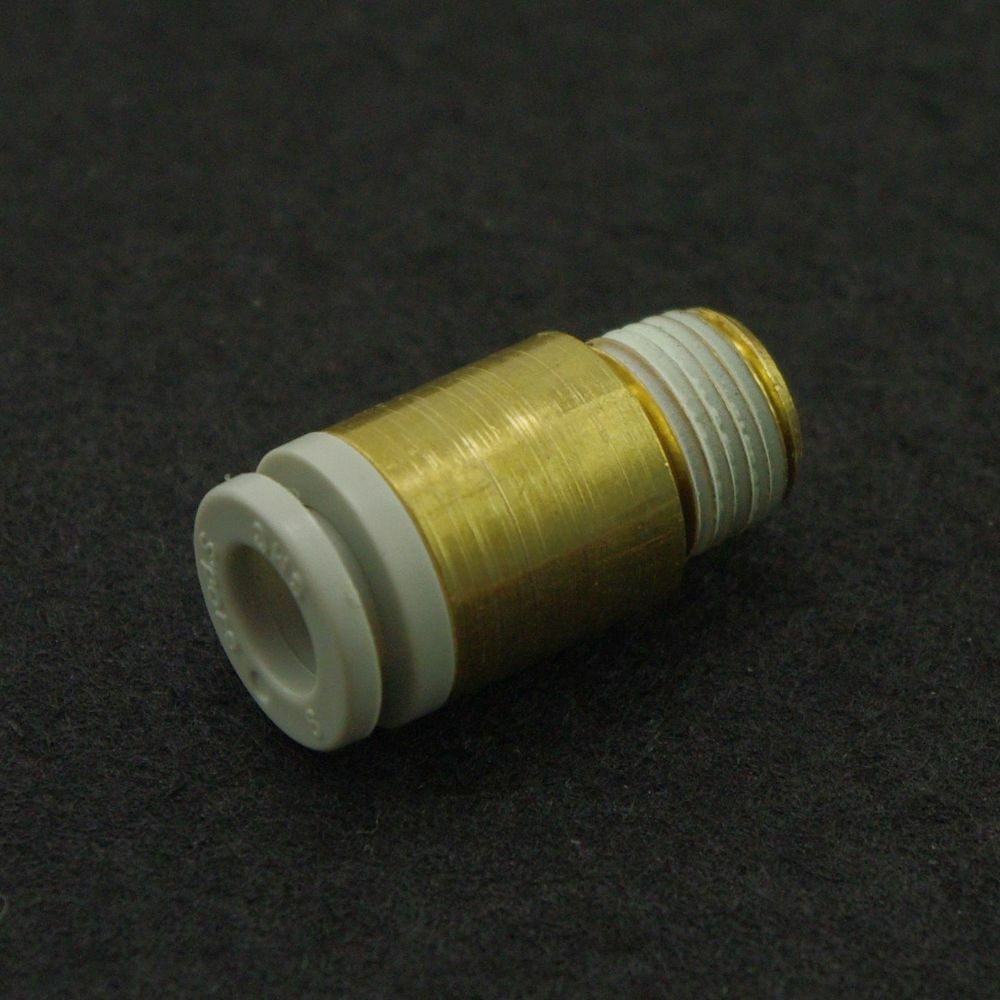 LOT5 One Touch Hex Socket Male Connector 8mm 3/8" thread Replace SMC KQ2S08-03S