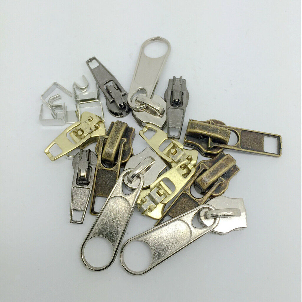 22Pcs Fix A Zip Zipper Slider Rescue Instant Kit Repair Replacement Accessories