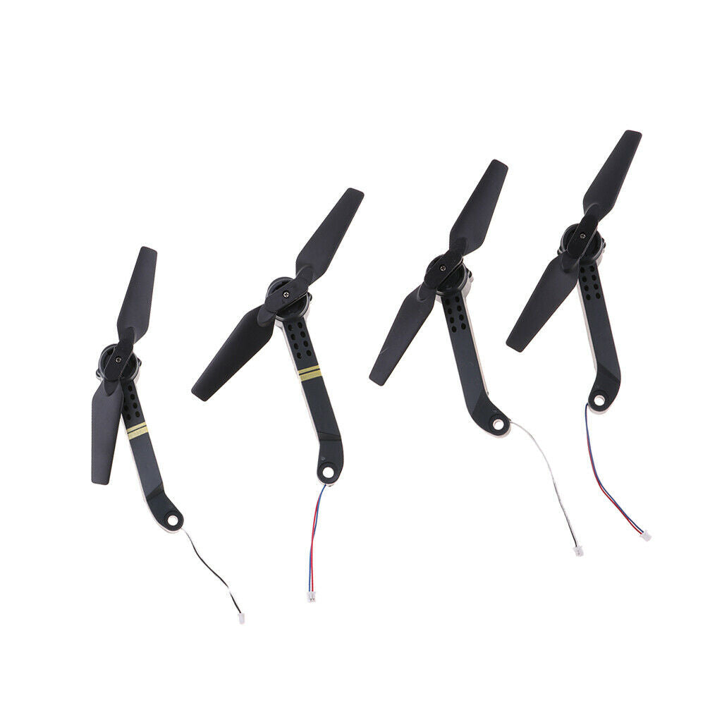 4 Pieces Universal Drone Spare Parts Gears Propellers E58 Propellers Blade