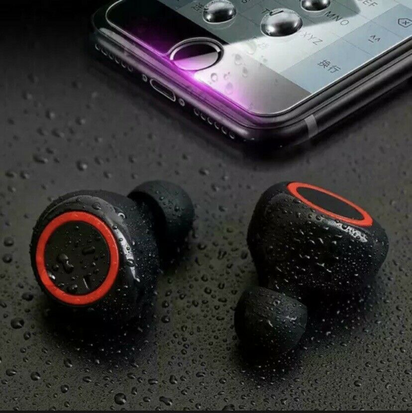 Bluetooth 5.0 Wireless Earbuds Headphone Headset Noise Cancelling TWS Waterproof