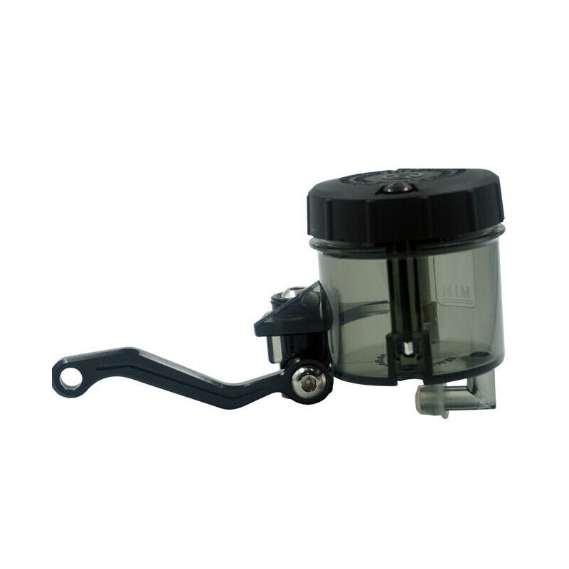 Motorcycle Bike Handlebar Front Brake Fluid Tank Oil Cup Pot + Aluminium Bracket
