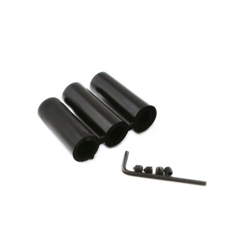 8MM 10MM 12MM Universal Manual Car Gear Shift Knob Shifter Lever Black Leather