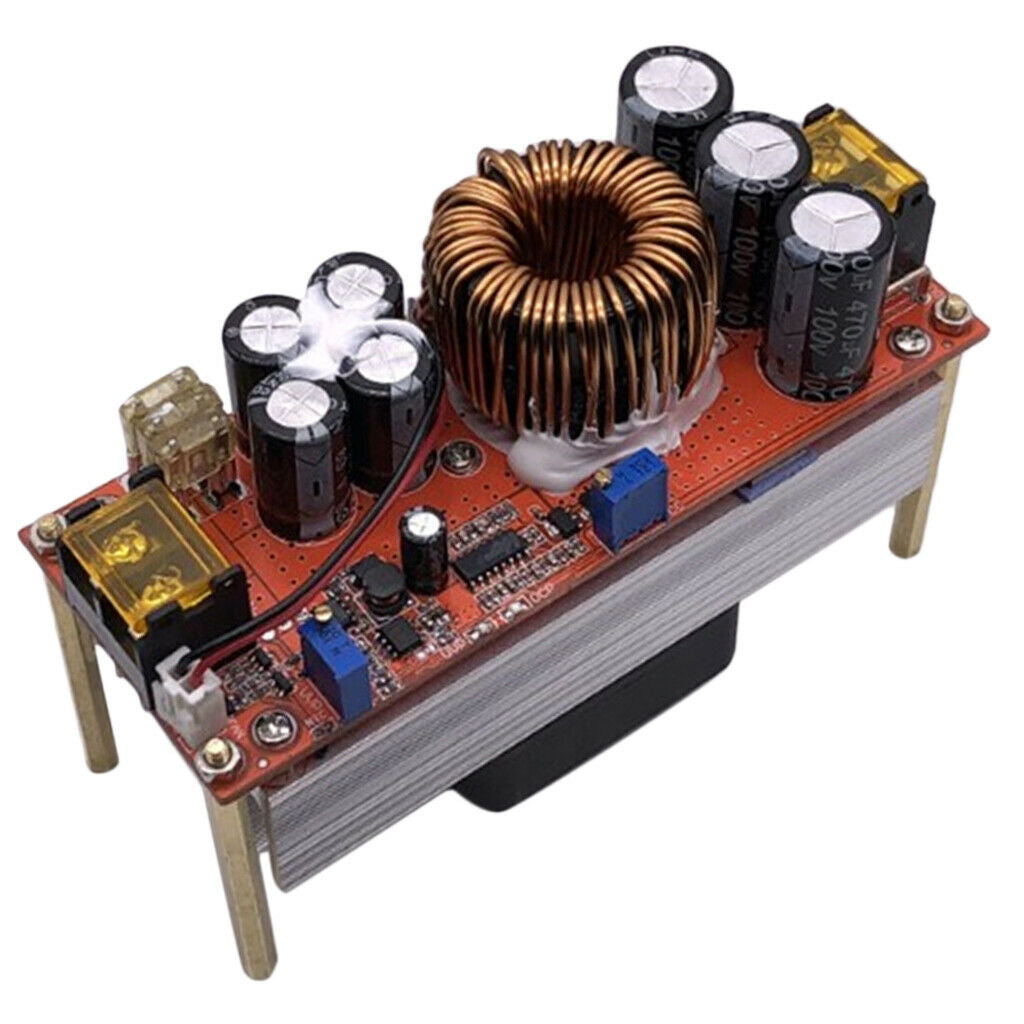 1500W  DC-DC  Step-up Constant Voltage Adjustable Power Supply Module 12-60V 30A