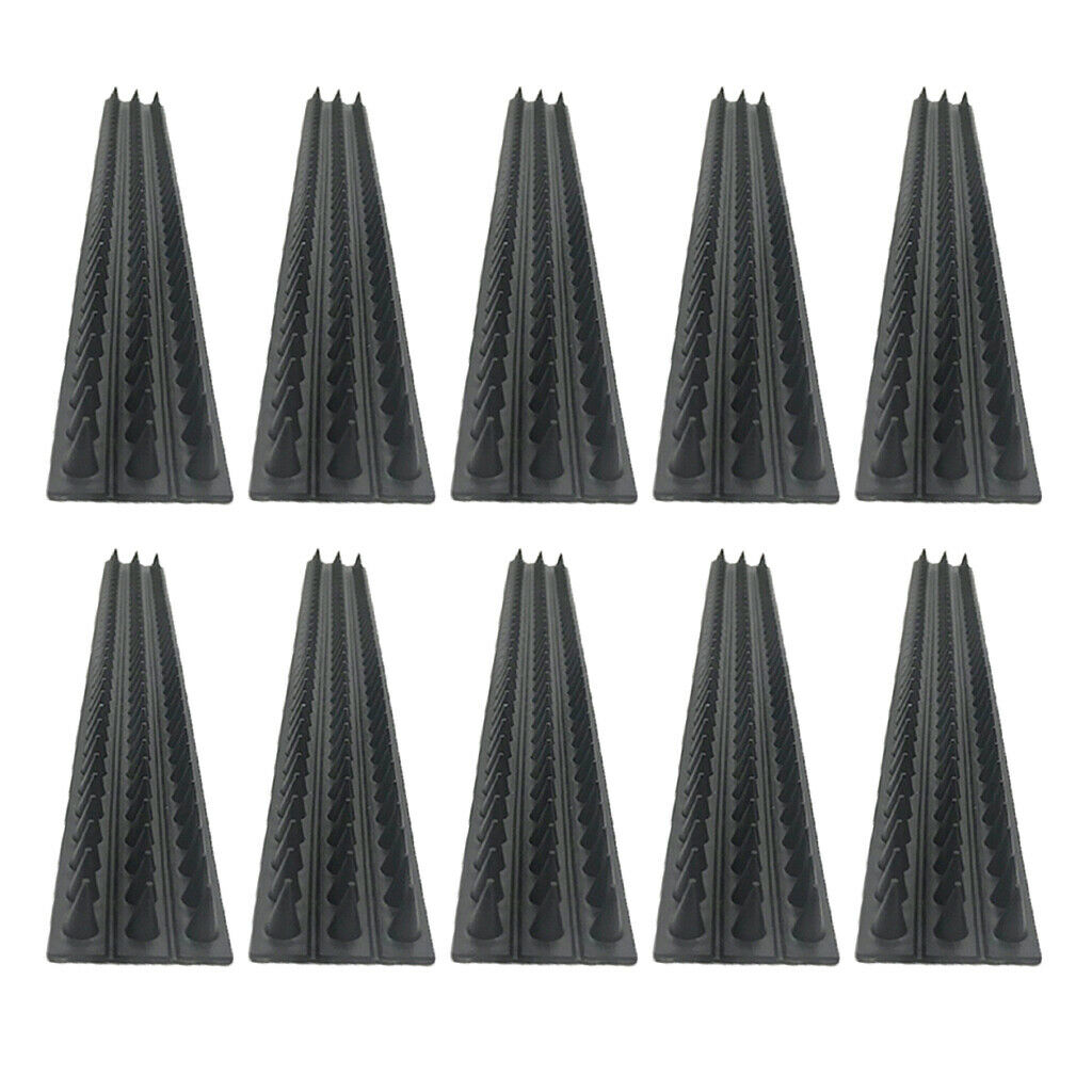 Set of 30 Wall Spikes Cat Burglar Prickle Strips Bird Intruder Deterrent