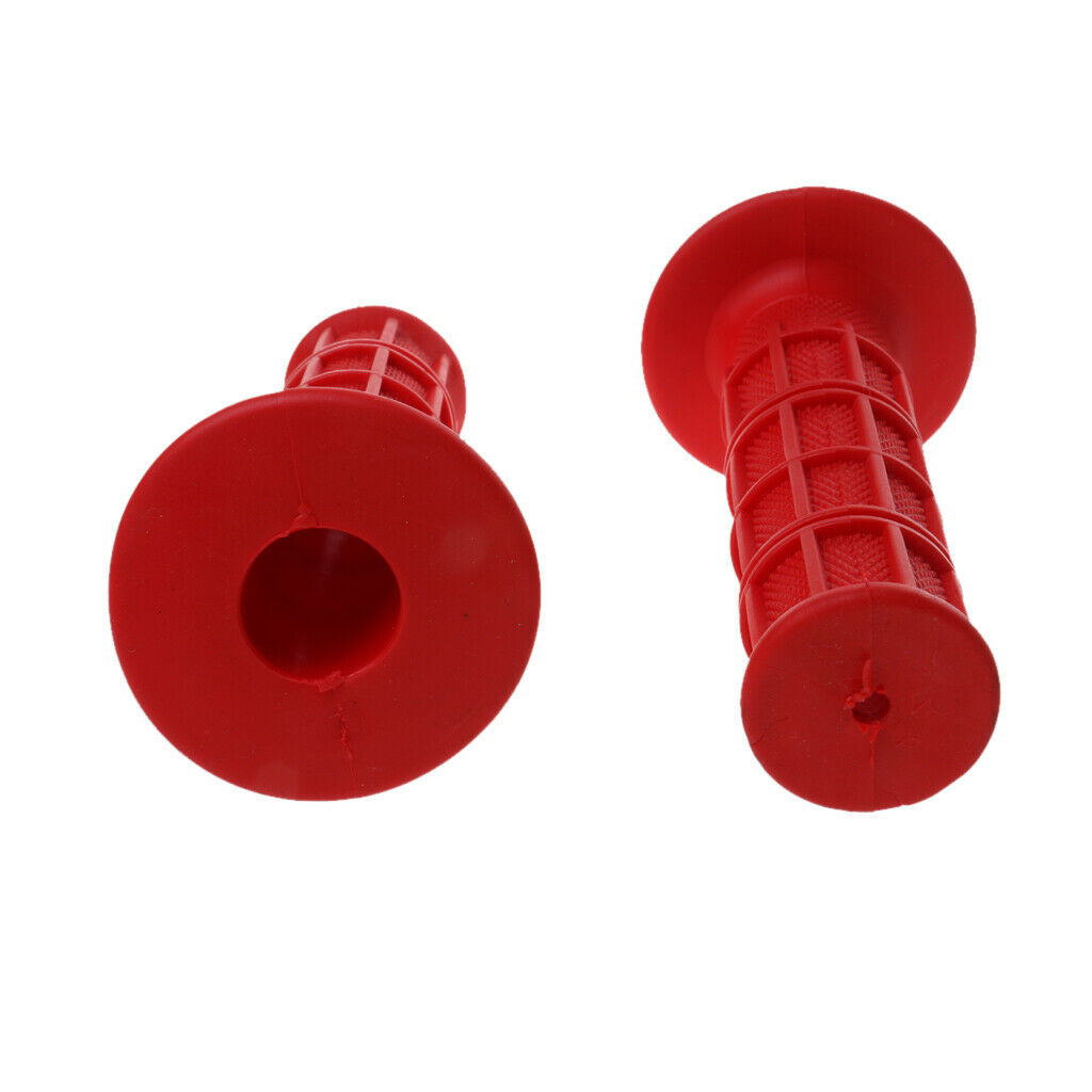3 Pair 22MM 7/8" Handlebar Rubber Gel Hand Grips Motorcycle ATV 3 Color