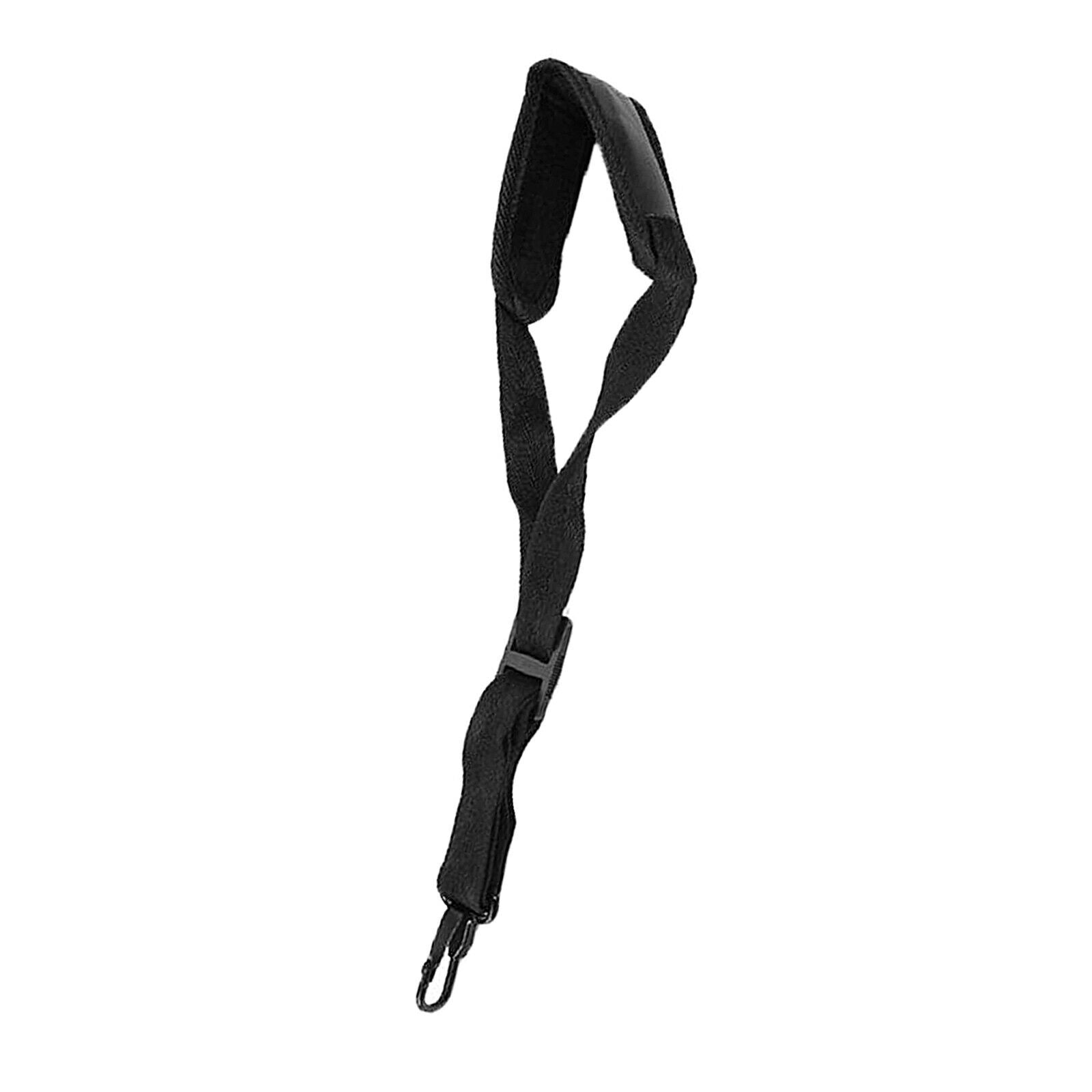 Adjustable Saxophone PU Leather Neck Strap for Sax Clarinet Music Instrument
