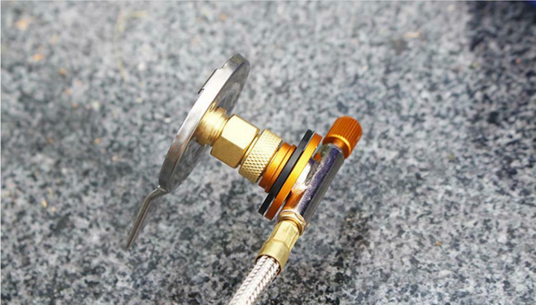 Outdoor Gas Camping Stove Flat Gas Tank Conversion Connector Adapter Switch Tool