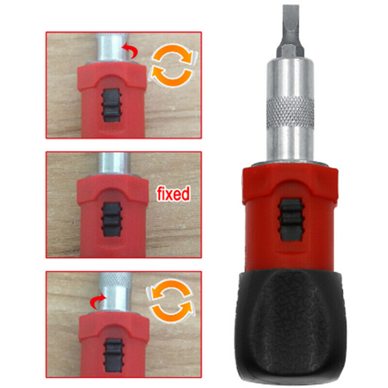 6.35mm Key Ratchet Screwdriver Wrench Handle Ratchet Socket Screw Drive ykJ Kt
