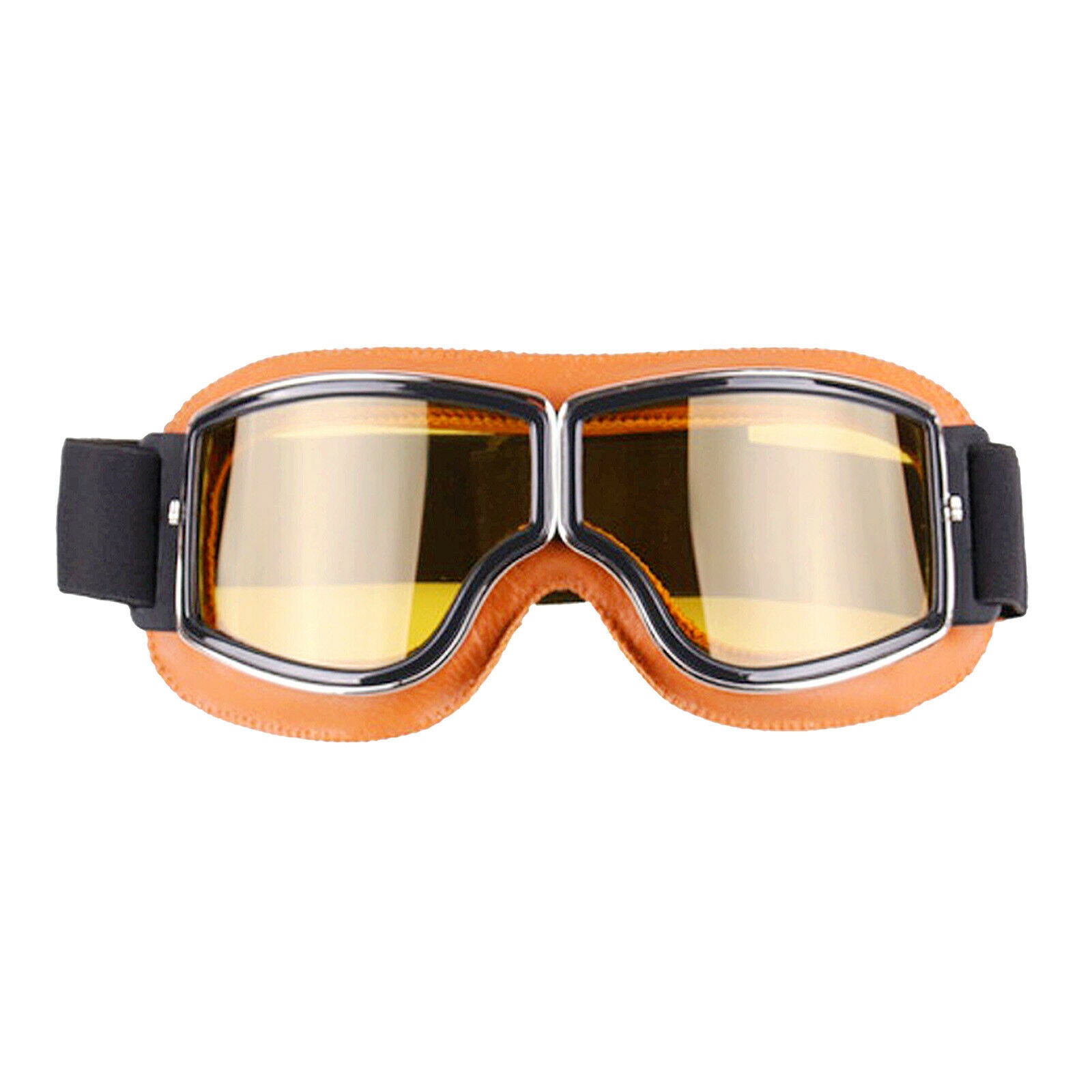 Snow Goggles Ski Snowboarding Wind Proof UV Protective Glasses Brown Frame