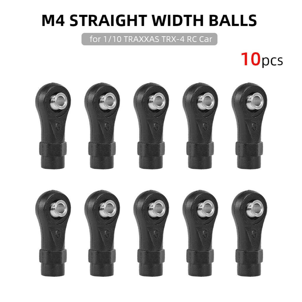 20x Plastic M4 Rod End Balls Joint Head Set for RC Car Buggy Upgrade Parts