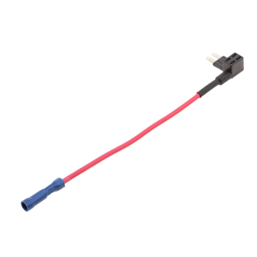 5 Pieces Car Motorcycle ATM Mini Blade Fuse Holder Add a Circuit Fuse Tap