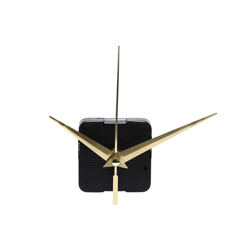 1pcs DIY Quartz Black Wall Clock Movement Mechanism Repair Parts Sile.l8