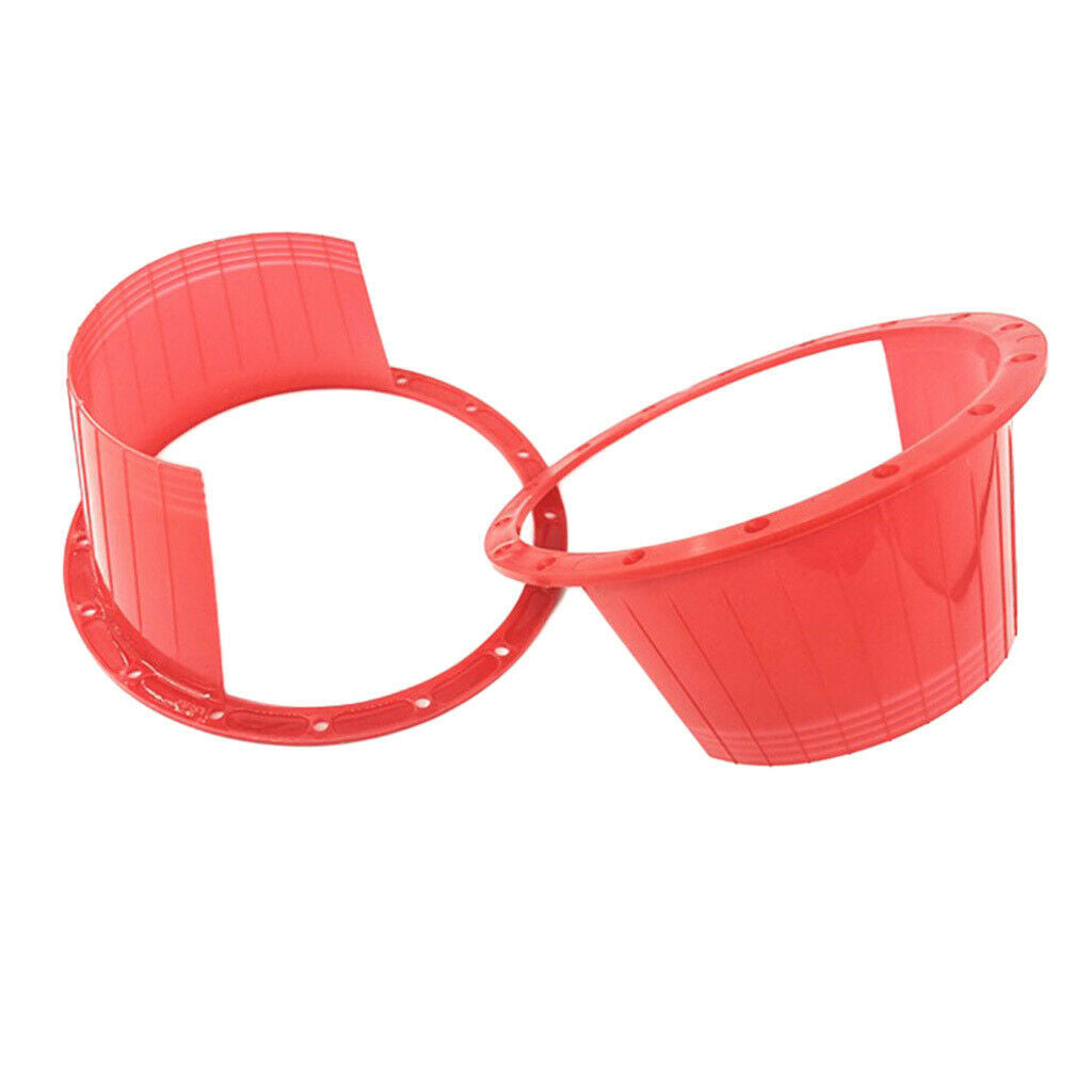 Pack of 2 Replacement 6.5'' Car Auto Speaker Waterproof Cover Horn Plastic