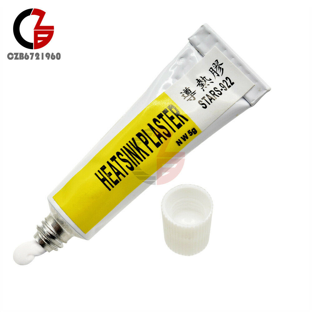 5PCS CPU GPU Thermal Silicone Grease Compound Glue Heatsink Plaster STARS-922 5g