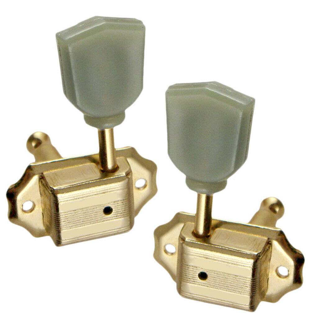 Electric Guitar Tuning Pegs Tuners Tulip Button for Acoustic Guitars 3R 3L