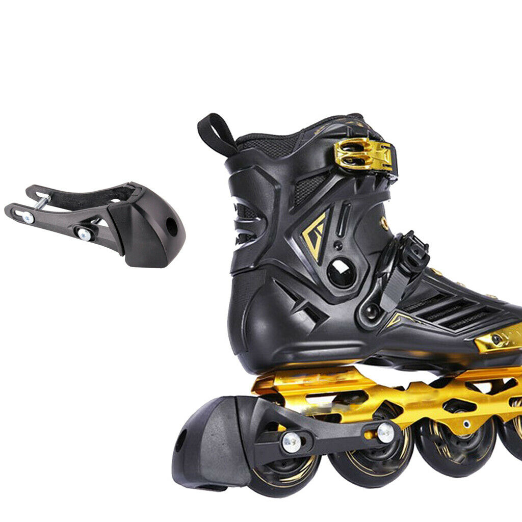 2x Roller Skate Brakes Inline Skates Roller Brakes Block Safety Stopper