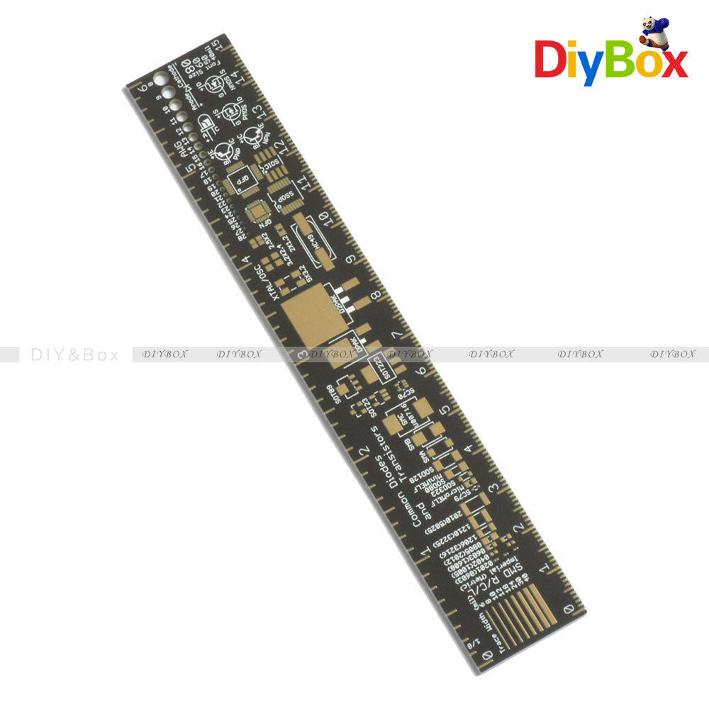 15cm PCB Ruler v2 - 6" for Electronic Engineers/Geeks/Makers/Arduino Fans