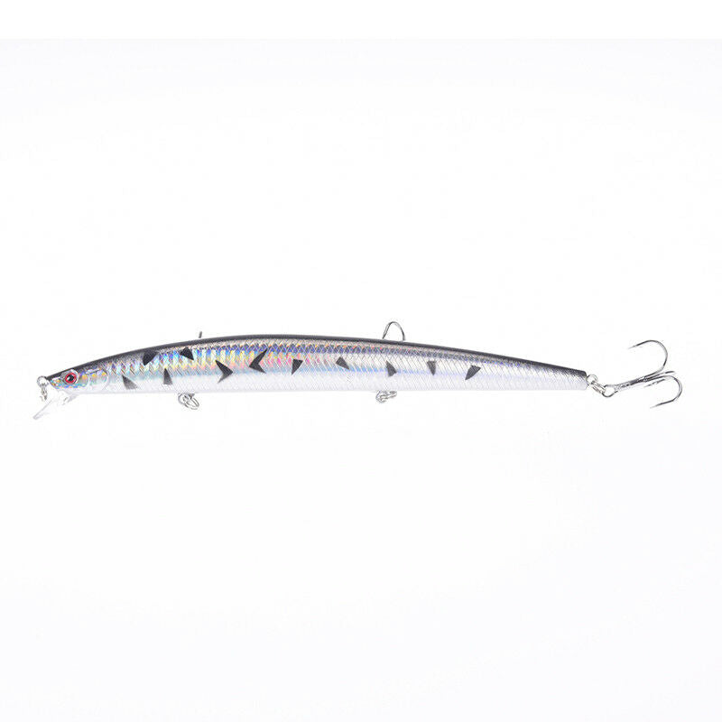 long minnow fishing lure plastic hard bait tackle basscrankbaits 18cm/7.08"26 TL