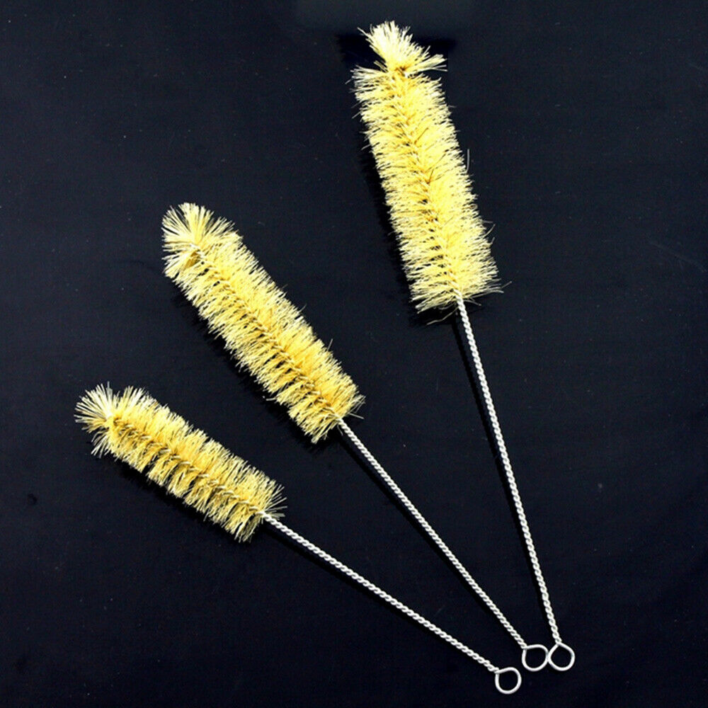 3PCS Bottle Cleaning Brush Laboratory Glass Test Tube Straw Washing Bristle Tool