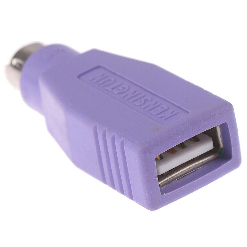1PC USB Female To PS2 PS/2 Male Adapter Converter keyboard Mouse MiY1