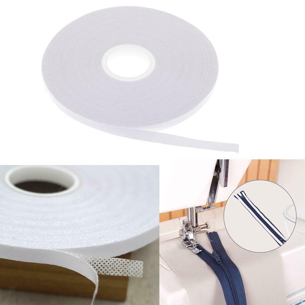 2Pcs Sew Easy Double-sided Transparent Wash-Away Quilters Tape 20 Meters 6mm