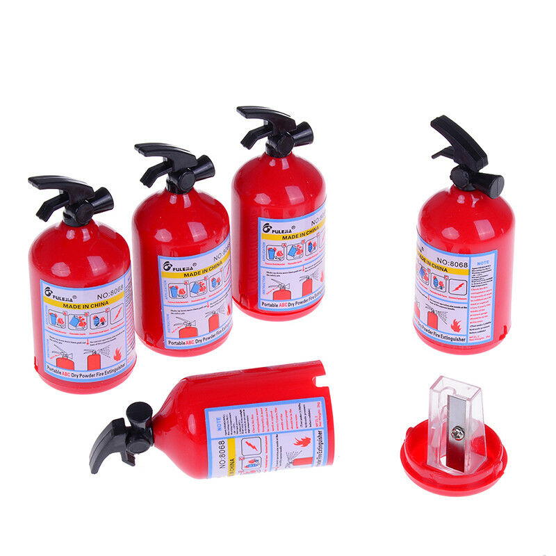 1 pc pencil sharpener fire extinguisher shape student stationery for kids prY WF