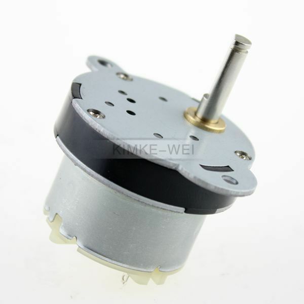12V 130RPM Torque Gear Box Motor New