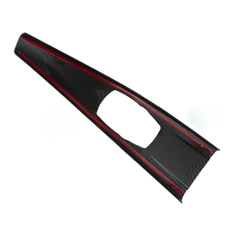 Inner Multimedia Panel Frame Cover ABS Trim ForÂ 14-18 BMW M3 F80 Carbon Fiber