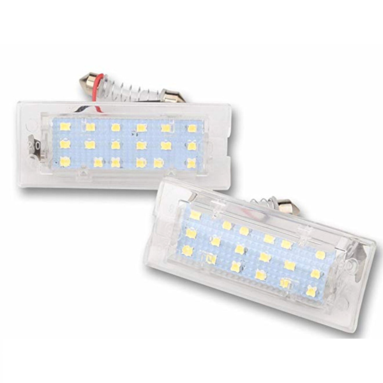 For BMW X5 E53 X3 E83 1999-2010 Canbus SMD LED License Plate Lights Lamps White