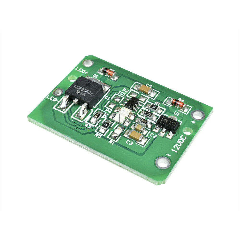 DC 6~20V 3A Capacitive Touch Switch Sensor Module Push Button Key Latch Relay
