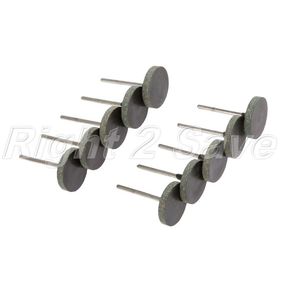 3mm Shank T shape Abrasive Grinding Head Metalworking Jewelry Polishing Tool 10x