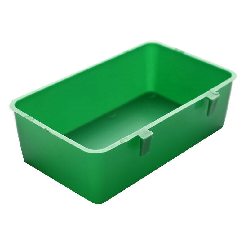 Multifunction Creative Green Food Tray Parrot Bathtub Animal Cage Shower .l8
