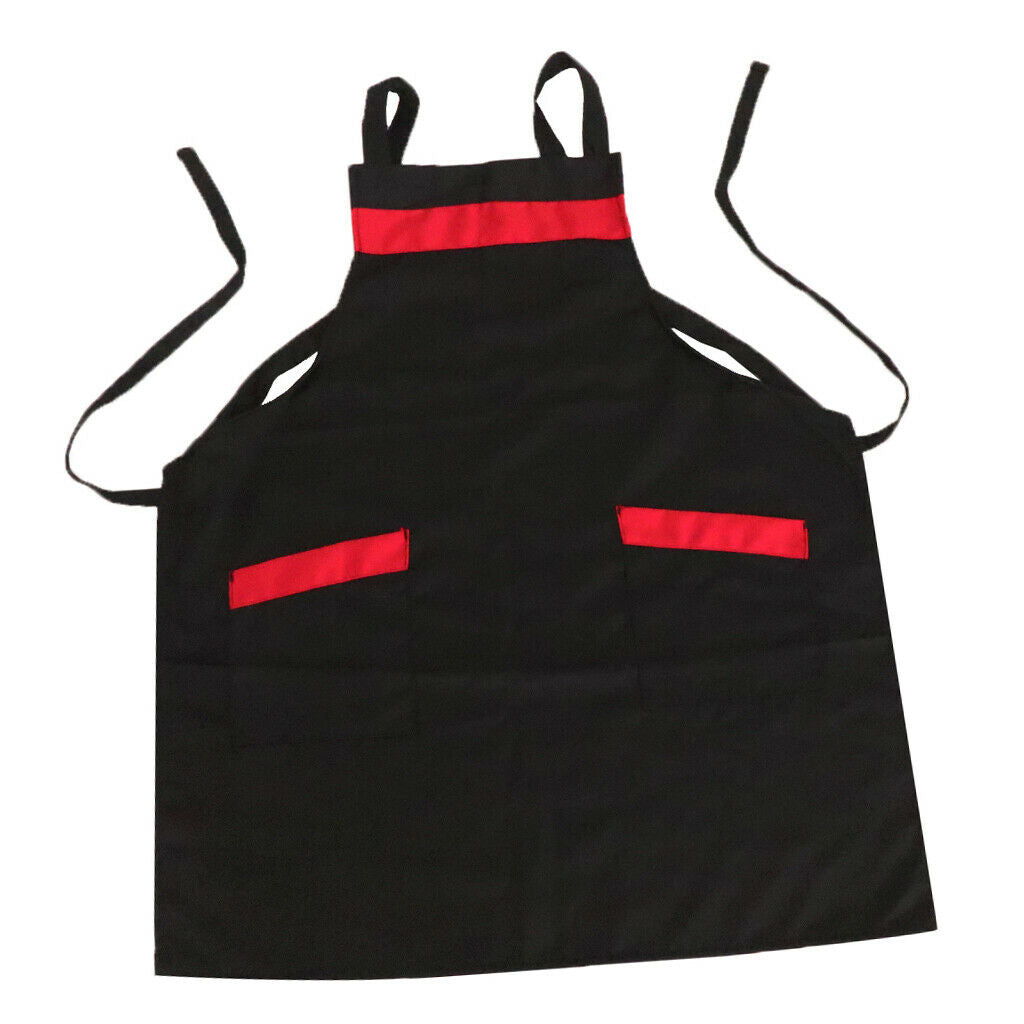 Fashion Sleeveless Cafe Restaurant Milk Tea Shop Waiter Home Apron Black