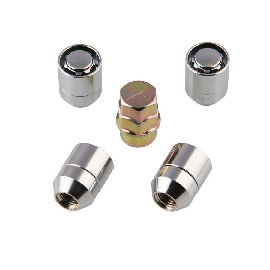 Anti Theft Security Lock 12x1.5 Nut Wheel Lug Nut 1 Key+4 Locks For Car