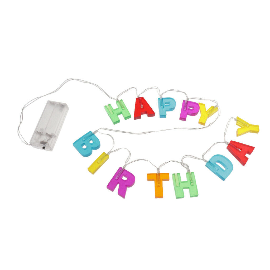 130cm Birthday Party Fairy String Lights Holiday Festival Decor Battery