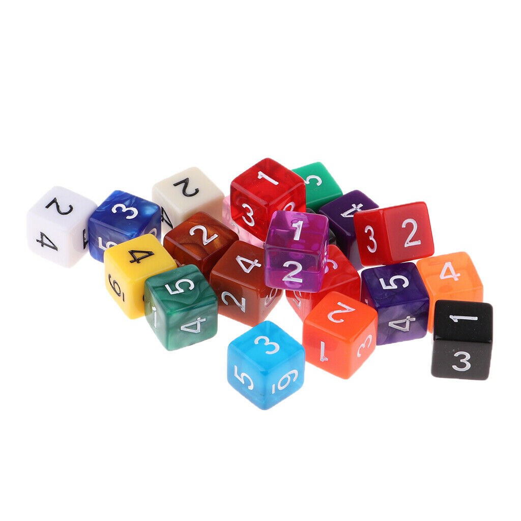6-sided Dice Game with 6 Pieces, Children's Party Table Game,