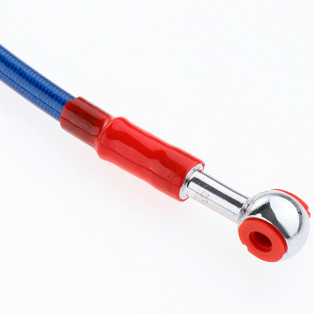 Steel Brake Clutch Oil Hoses Line Pipe Blue for Motorcycle Dirt Bike  50mm