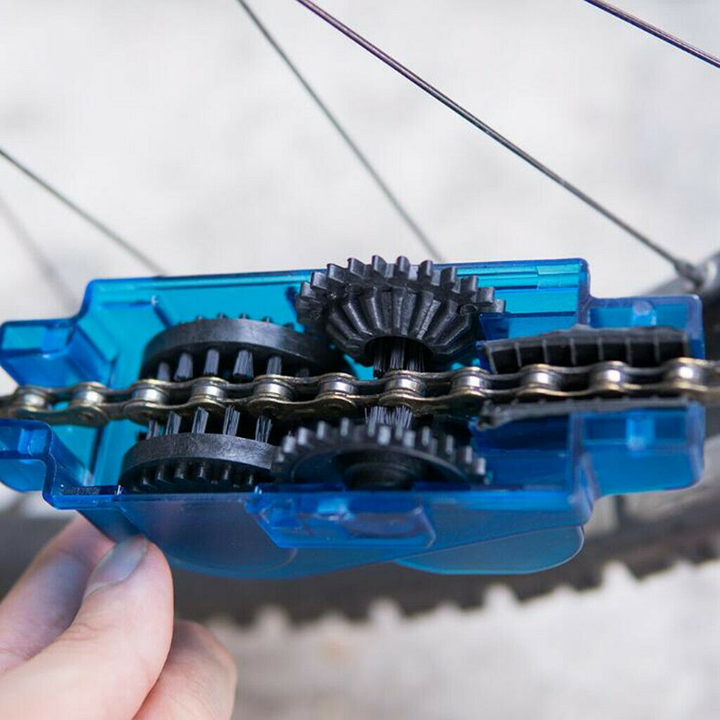 Cycling Bicycle Bike Chain Cleaner Scrubber Washer Clean Tool