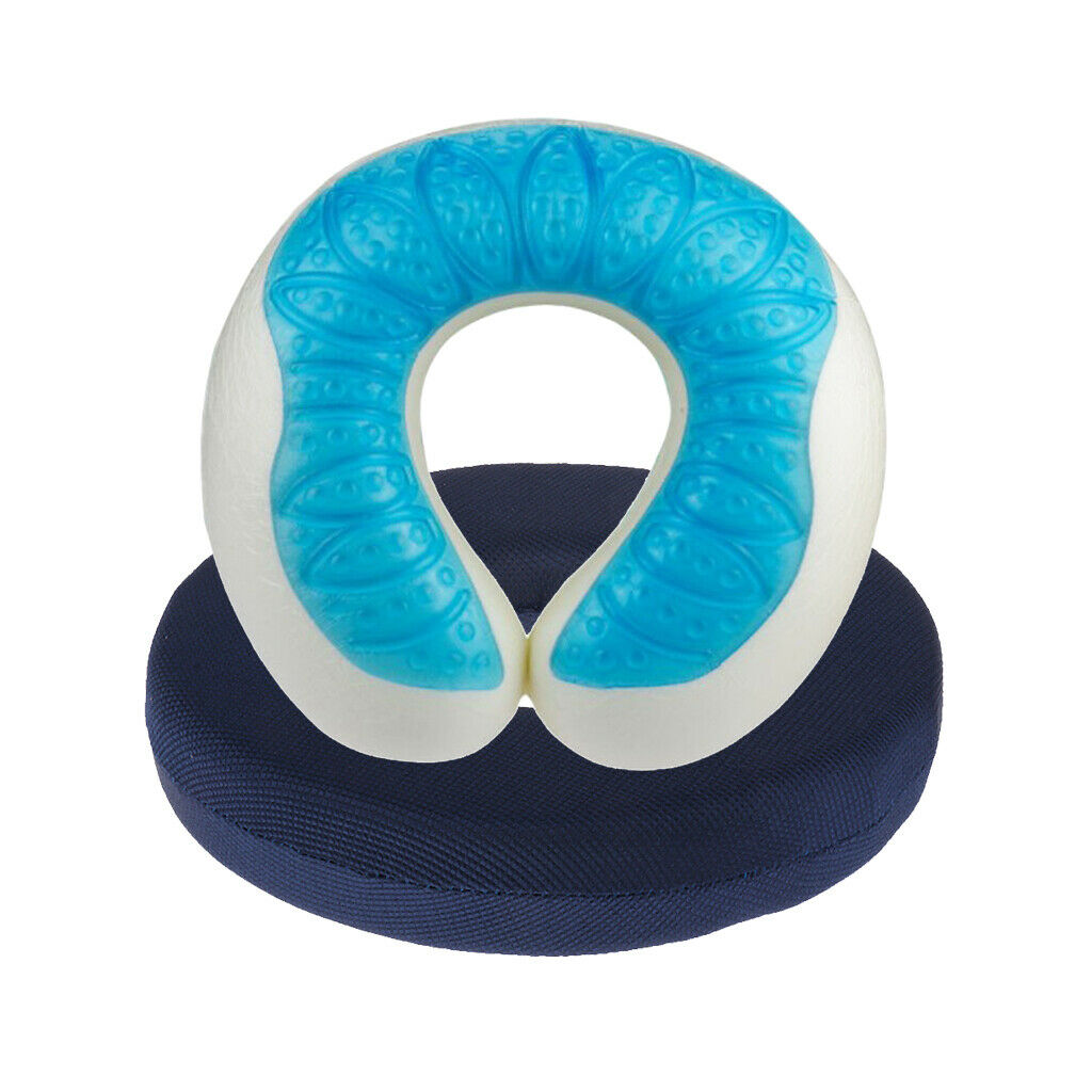 2x Coccyx Cradle Cushion Neck Pillow Foam Face Earpiece