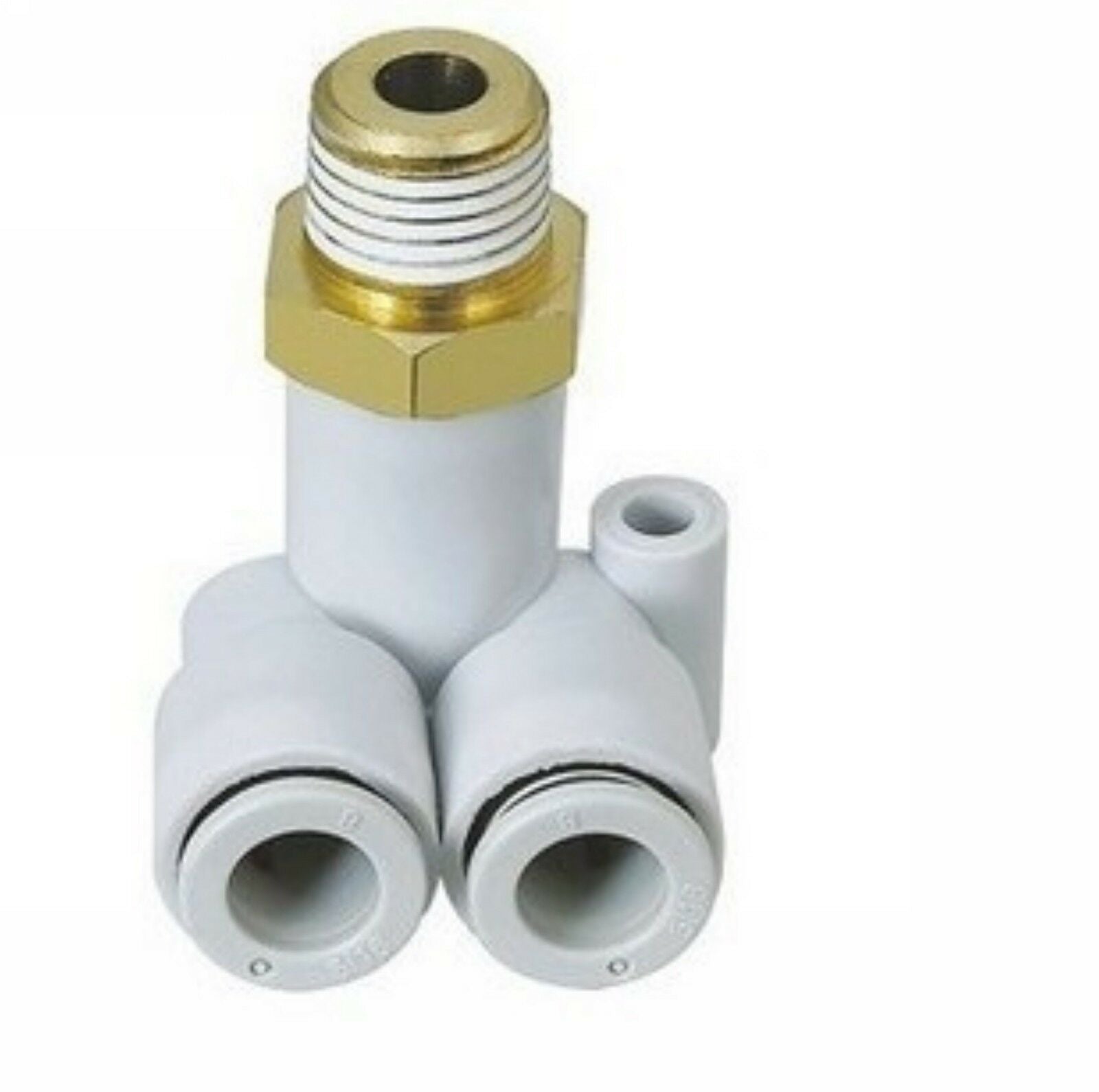 LOT5 One Touch Male Branch Union Elbow Connector 4mm-M5 Replace SMC KQ2LU04-M5
