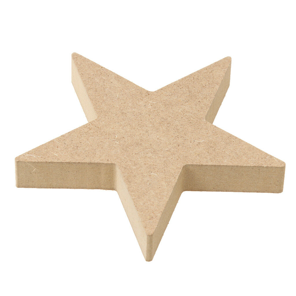 Wooden Alphabet Craft Letters Plaque Wall Hanging Wedding Nursery Decor Star